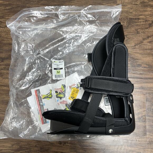 Sleeping Stretch Boot Plantar Fasciitis Night Foot Splint Adjustable Achill M - Picture 1 of 7